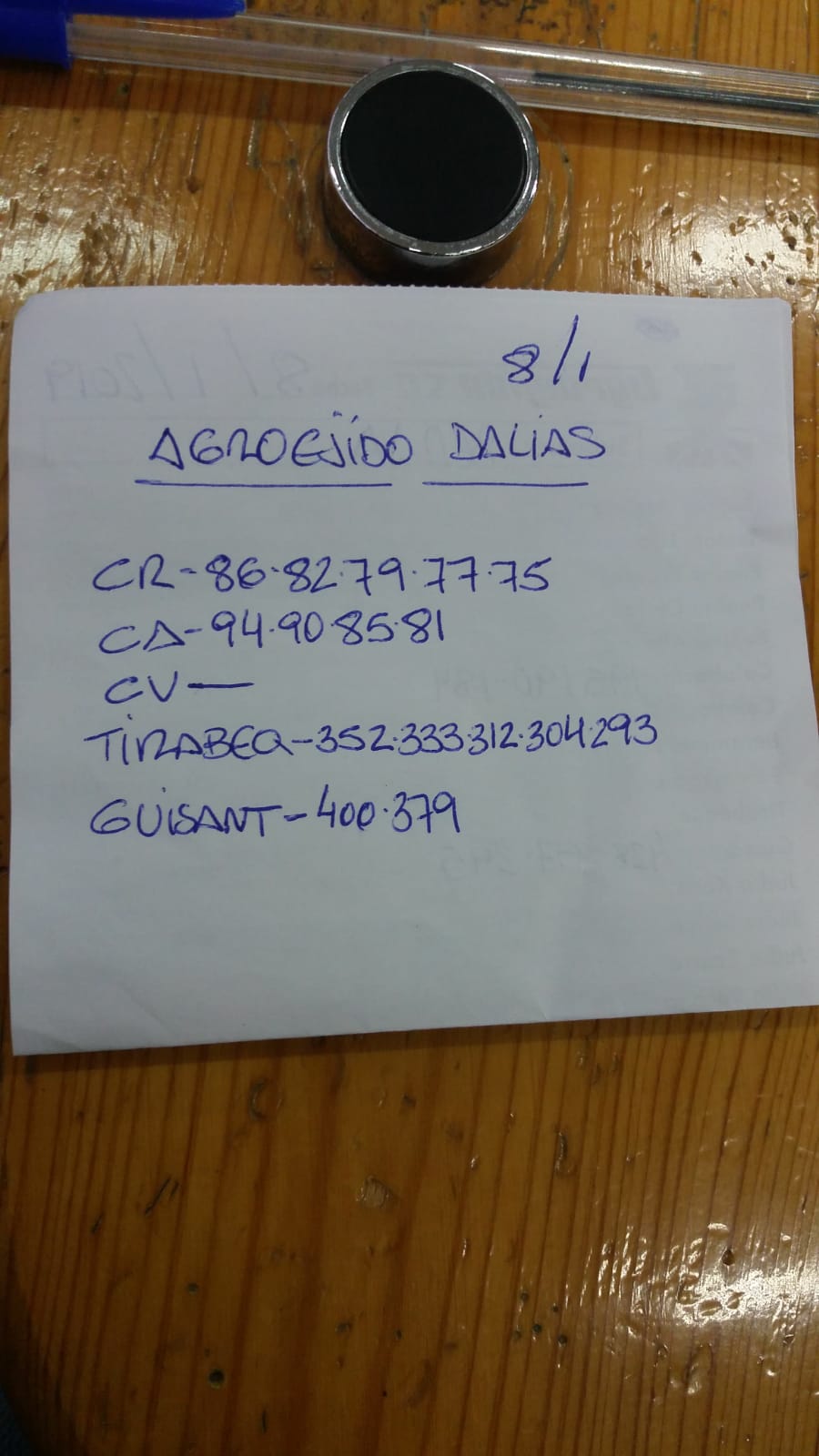 Subasta hortofrutícola AgroEjido Dalias 8 de Enero 2019