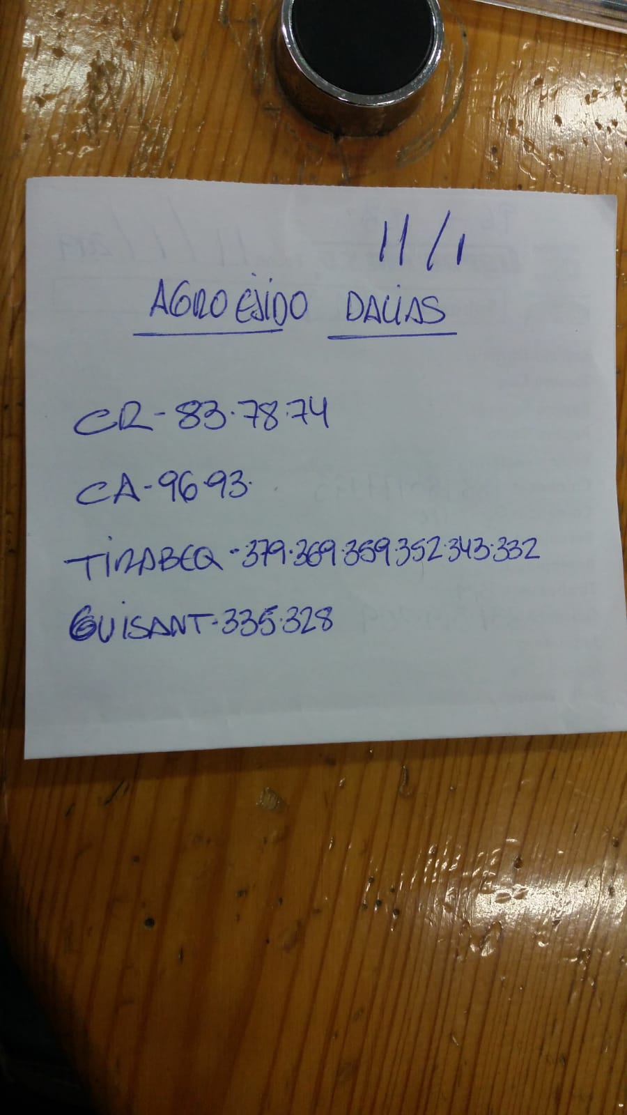 Subasta hortofrutícola AgroEjido Dalias 11 de Enero 2019