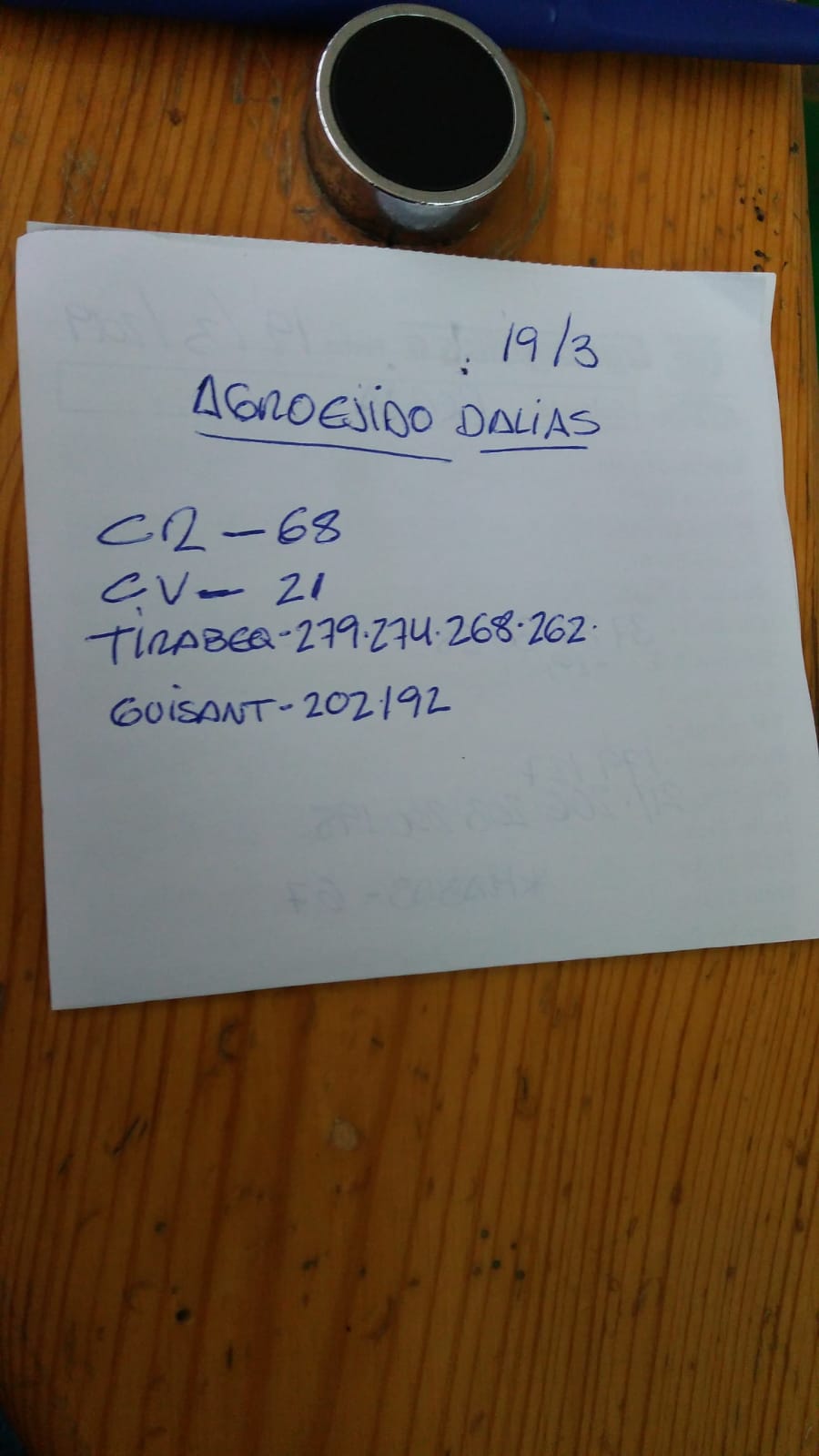 Subasta hortofrutícola AgroEjido Dalias 19 de Marzo 2019